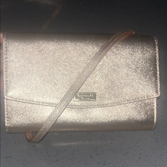 Kate Spade Metallic crossbody